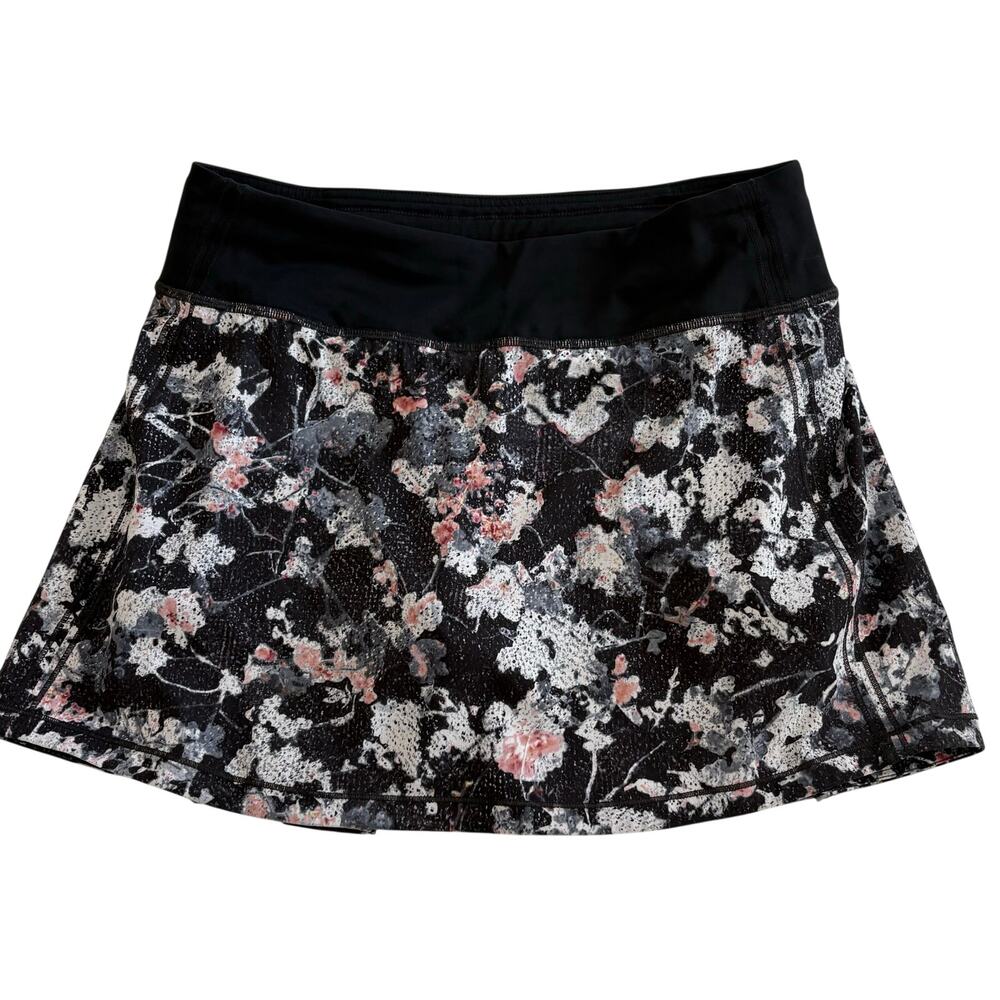 Lululemon Pace Rival Skirt Spring Bloom Women's Size 4 Tennis Athletic